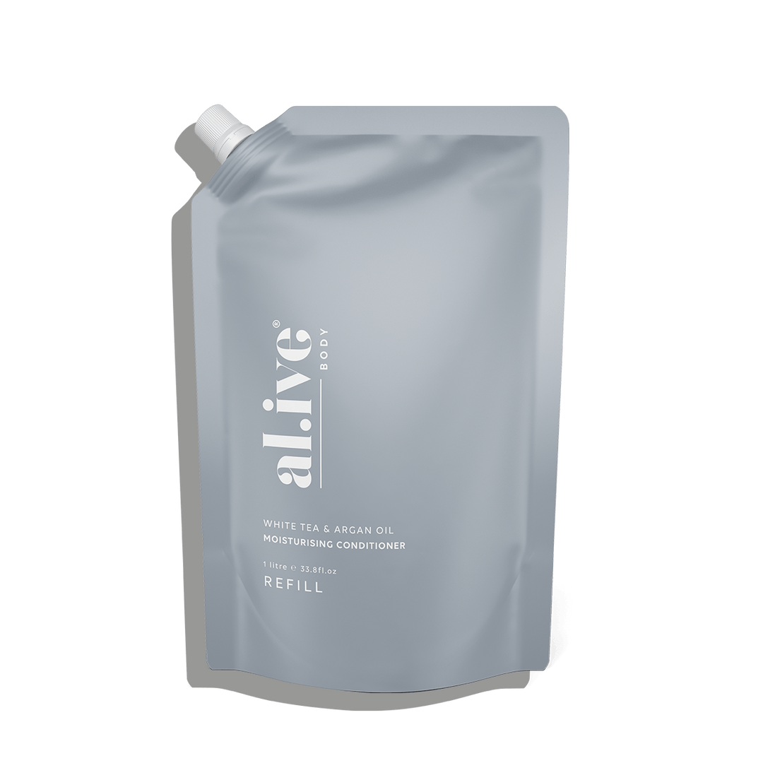 Alive Conditioner Refill - White Tea & Argan Oil