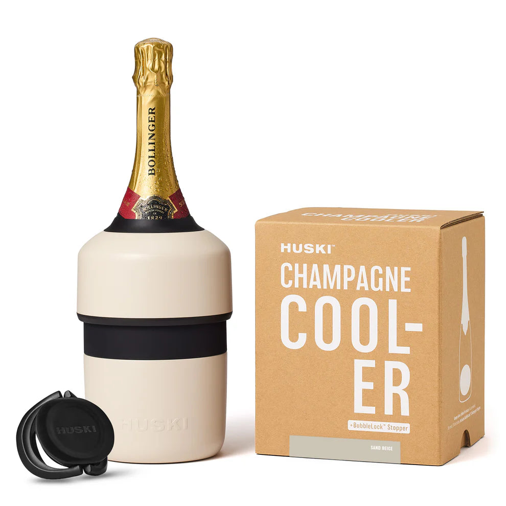 HUSKI CHAMPAGNE COOLER- SAND BEIGE