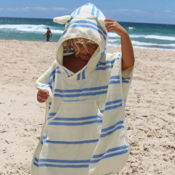 Kids Hooded Towel - Sammy the Seagull
