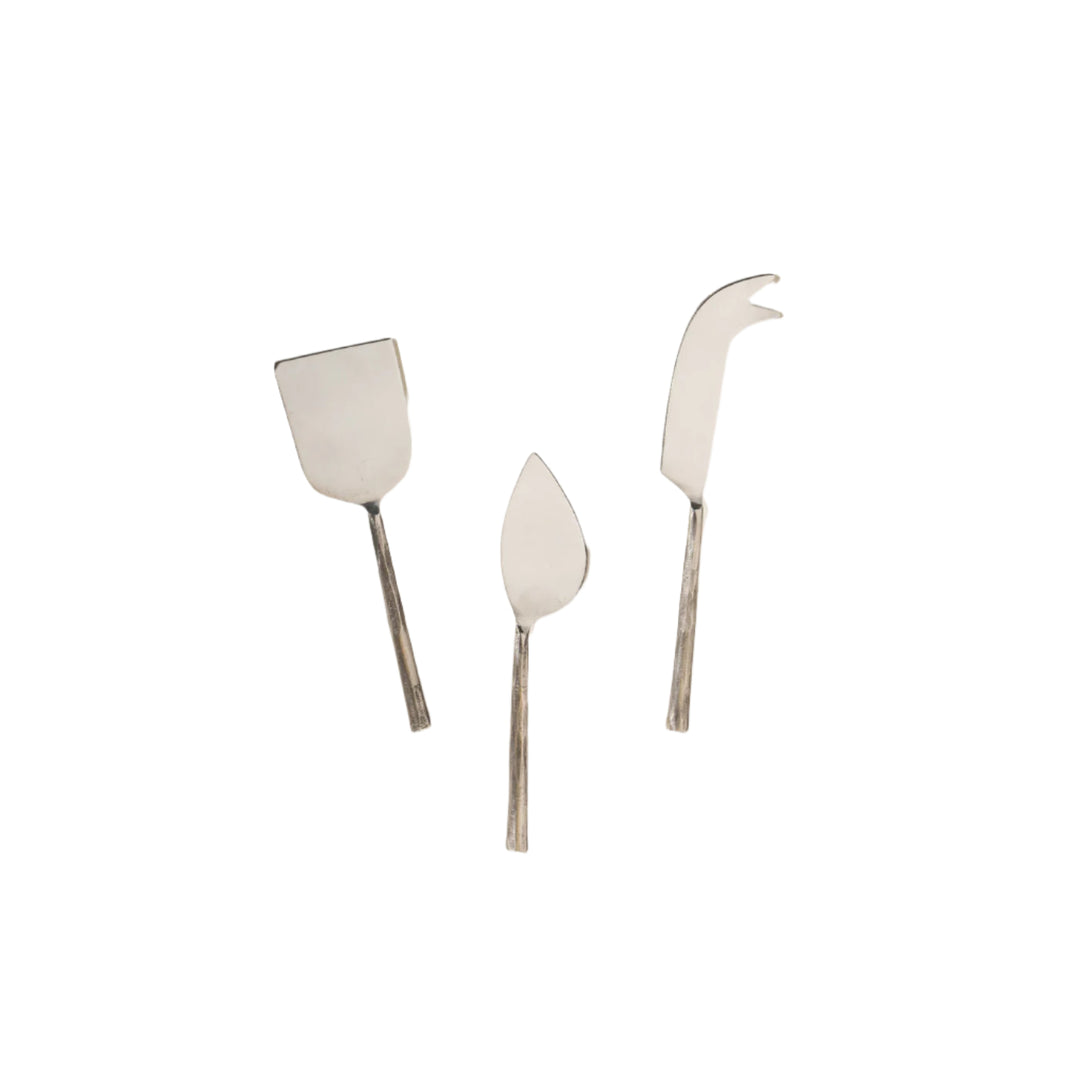 Ayu Silver Cheese Set