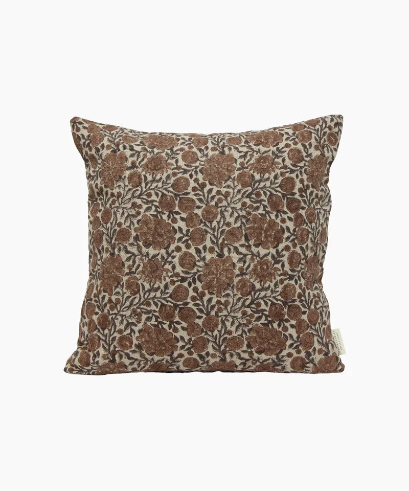 Abigail Floral Handblock Cushion