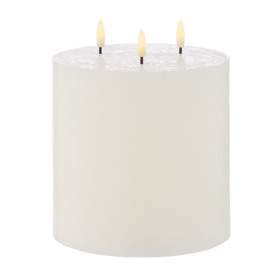 Hughe LED Pillar Candle 15X15