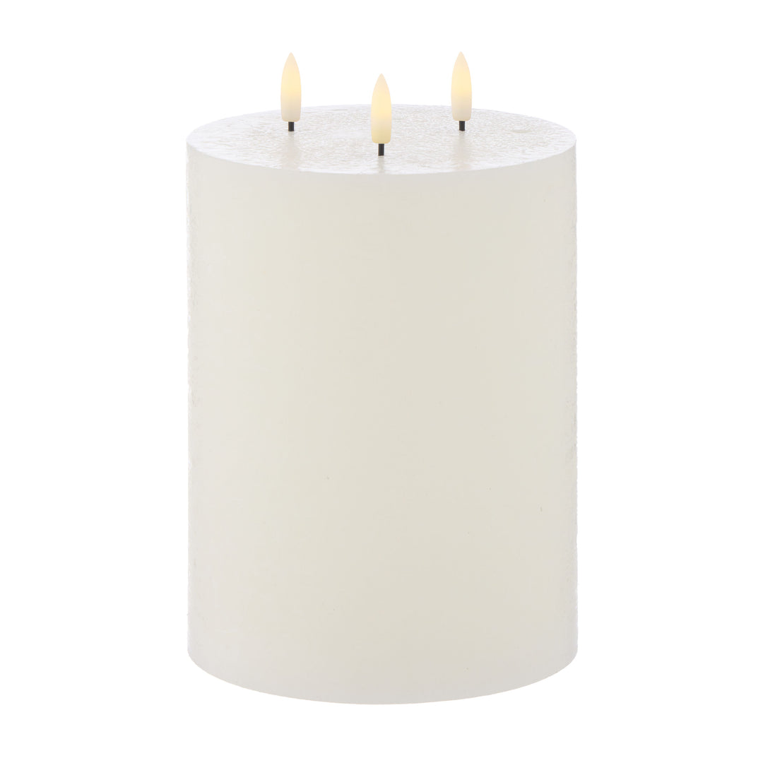 Hughe LED pillar Candle 15X20