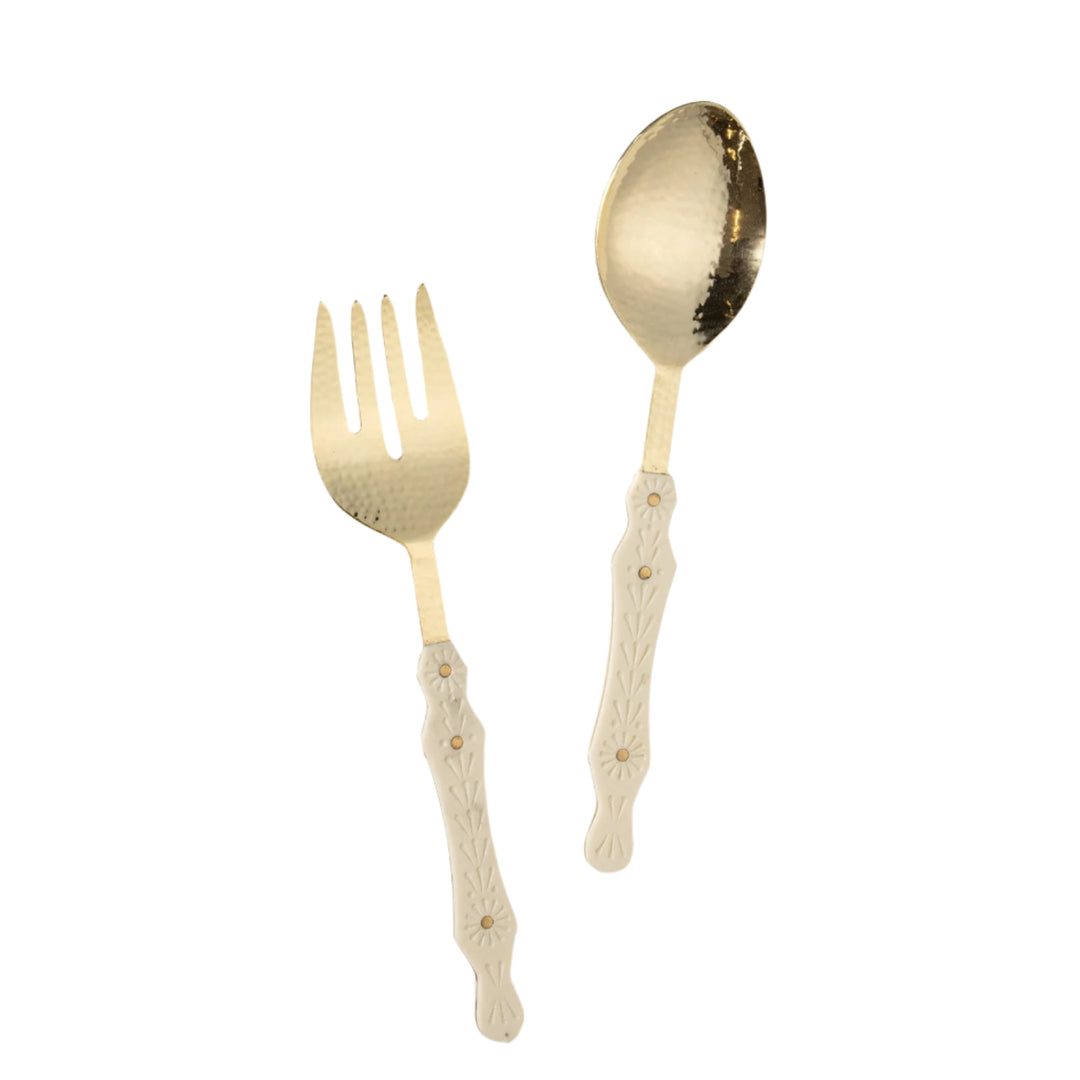Hana Resin Salad Servers
