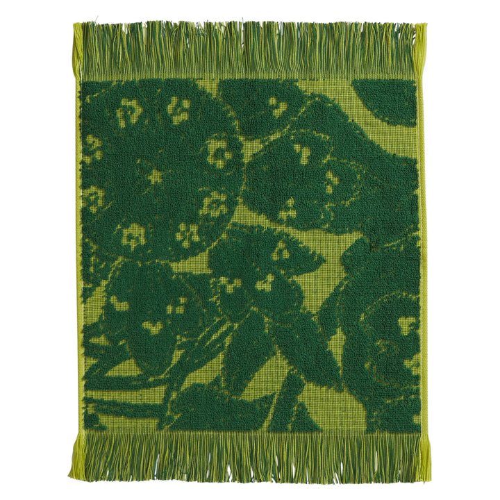 Lucia Face Washer - Kelp