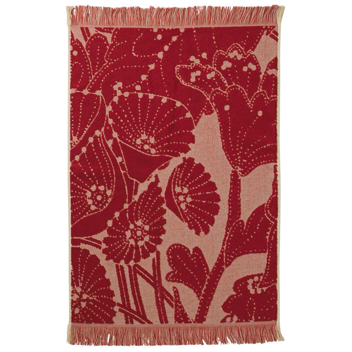 Lucia Hand Towel - Crimson