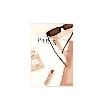 Weekend In Paris Blush 1 Canvas