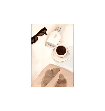 Weekend In Paris Blush 2 Canvas