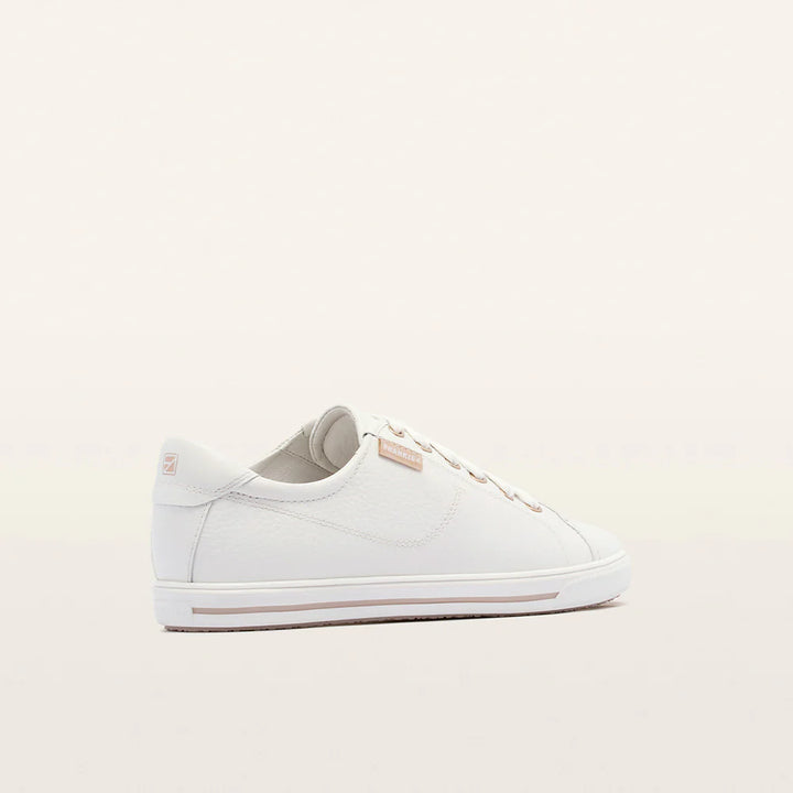 Nat lll White Pebbled Sneaker