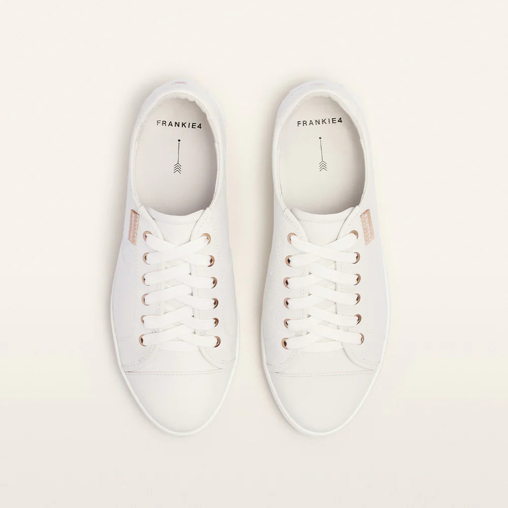 Nat lll White Pebbled Sneaker