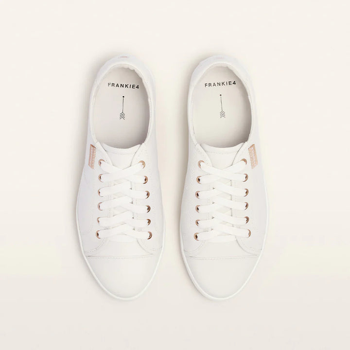 Nat lll White Pebbled Sneaker