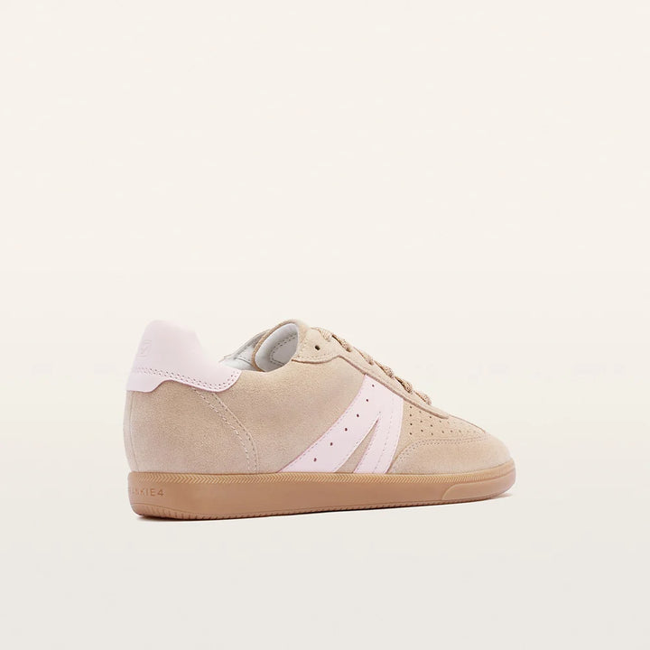 Levi Oat Milk Suede Womens Leather Sneaker