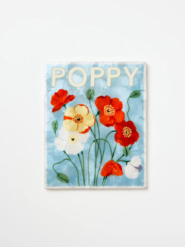 Market Wall Art - Poppy