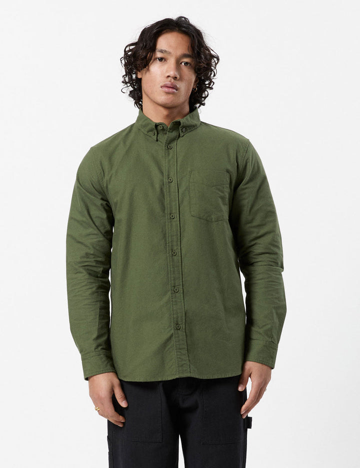 Oxford LS Shirt - Sage