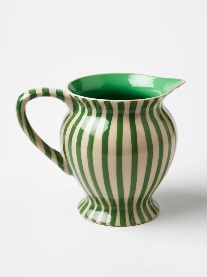 Pitcher - Green Stripe