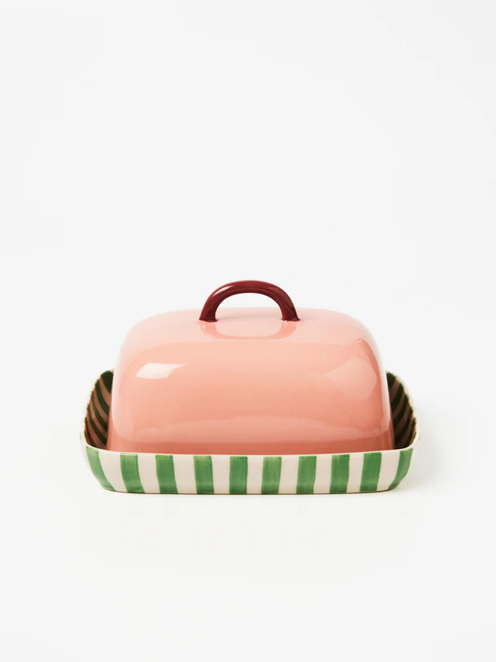 Bloomie Butter Dish - Pink