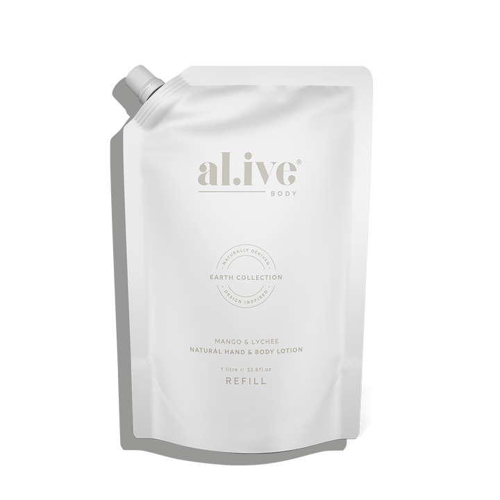 Alive Hand & Body Lotion Refill - Mango & Lychee