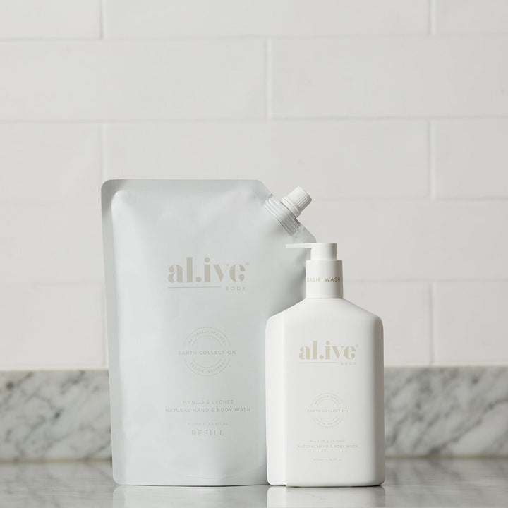 Alive Hand & Body Lotion Refill - Mango & Lychee