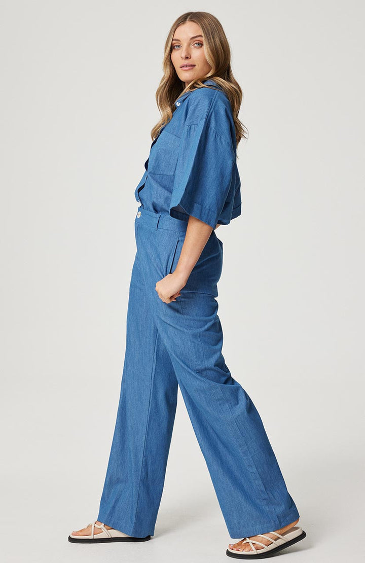 Lucy Trouser - Denim Chambray