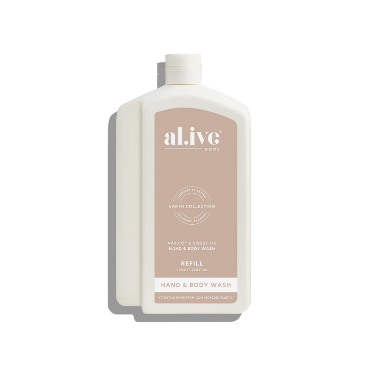 Alive Wash & Lotion Duo - Apricot & sweet fig