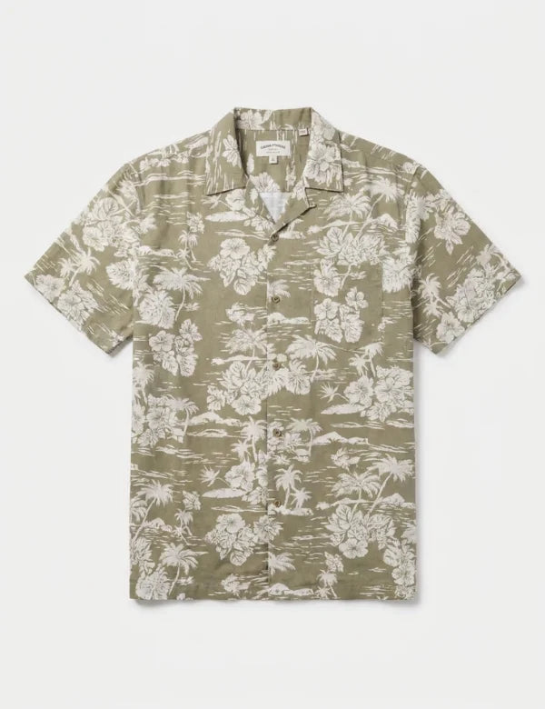 Hilo Hawaiian SS Shirt - Thyme