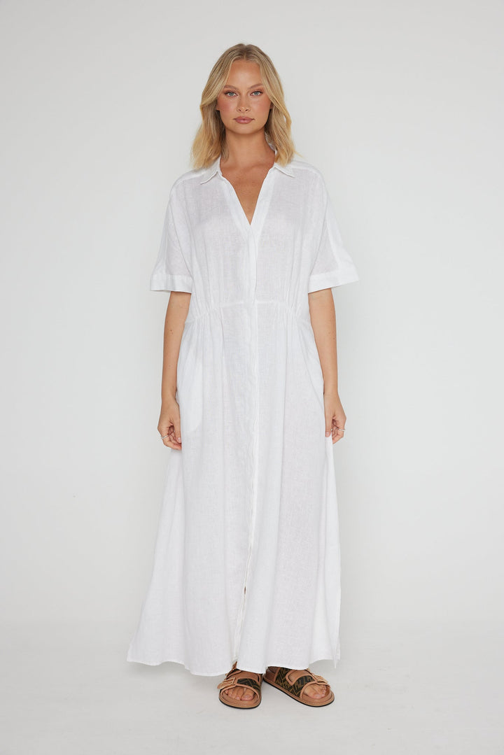 Makila Dress - White