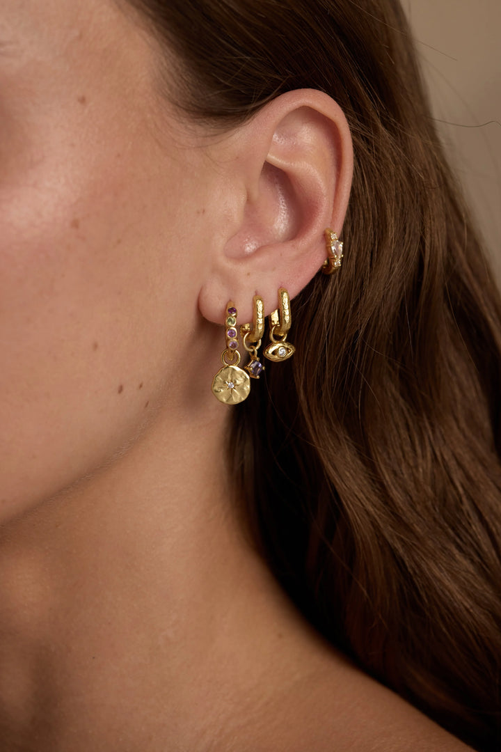 Cosmic Gold Charm - Pair
