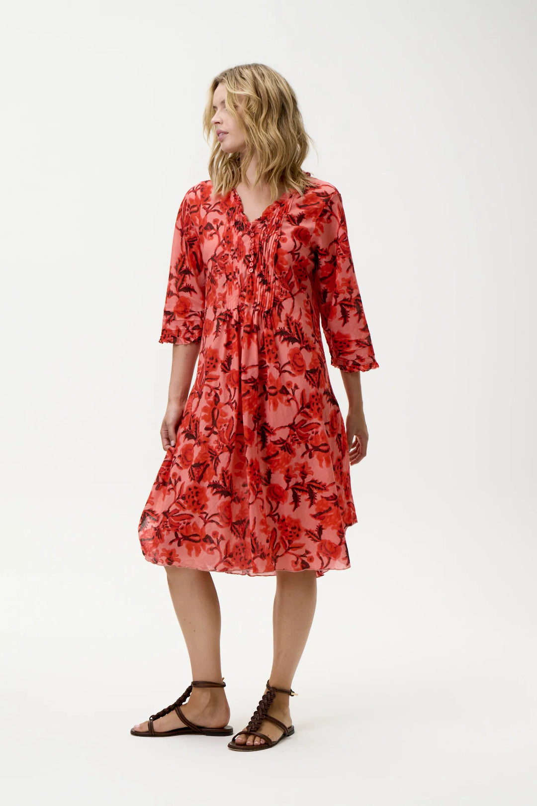 Middy Poppy Ibiza Cotton Coral