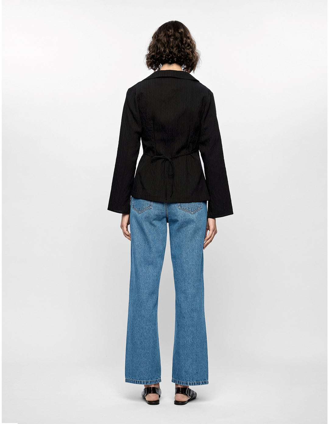 Marlow Wrap Top - Black