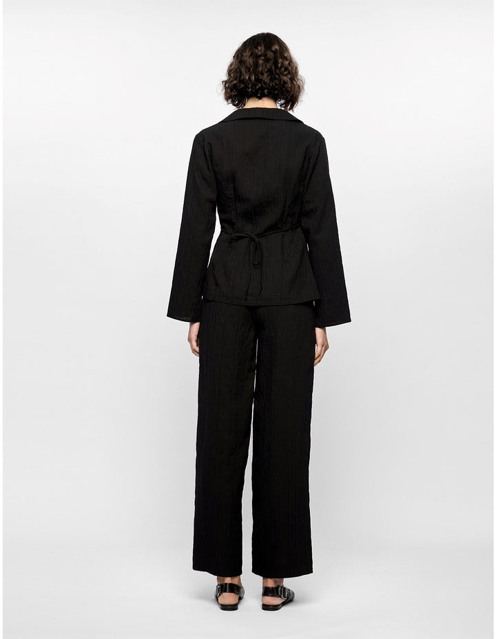 Marlow Wide Leg Pants - Black