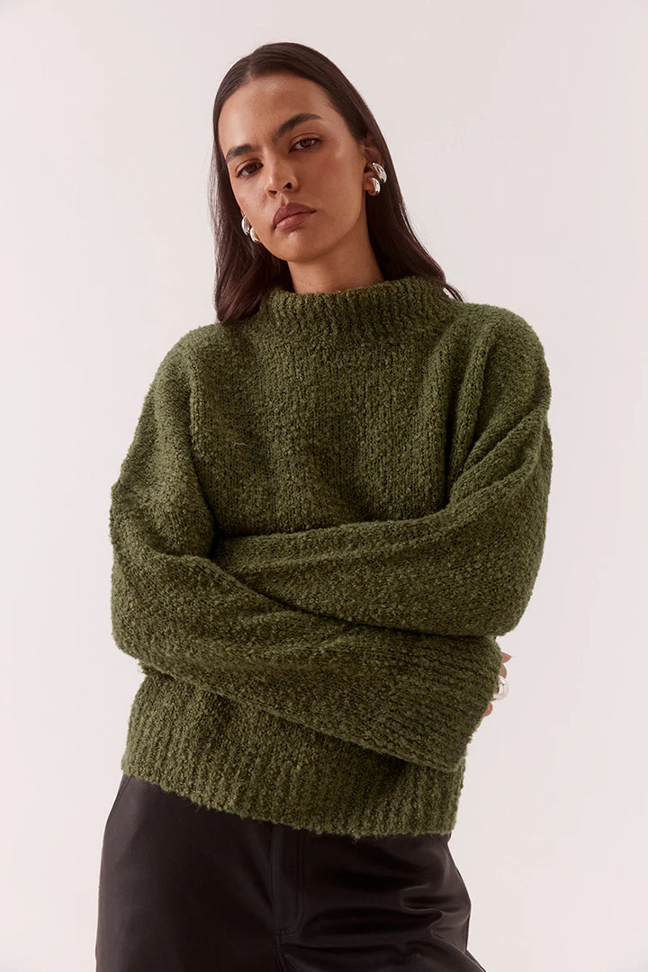 Verse Sweater - Khaki