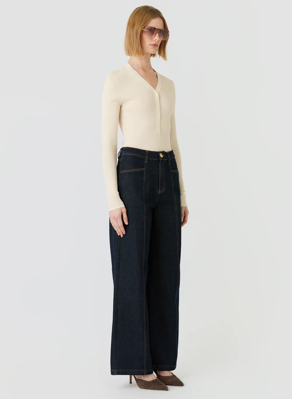 Franca Denim Jean - Dark Indigo