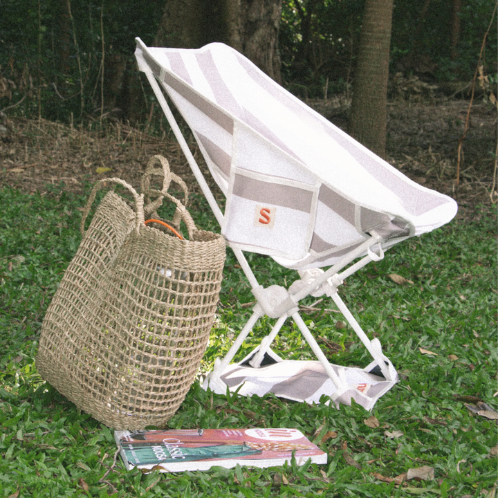 The Sabulo Replay Chair - Mocha Stripes