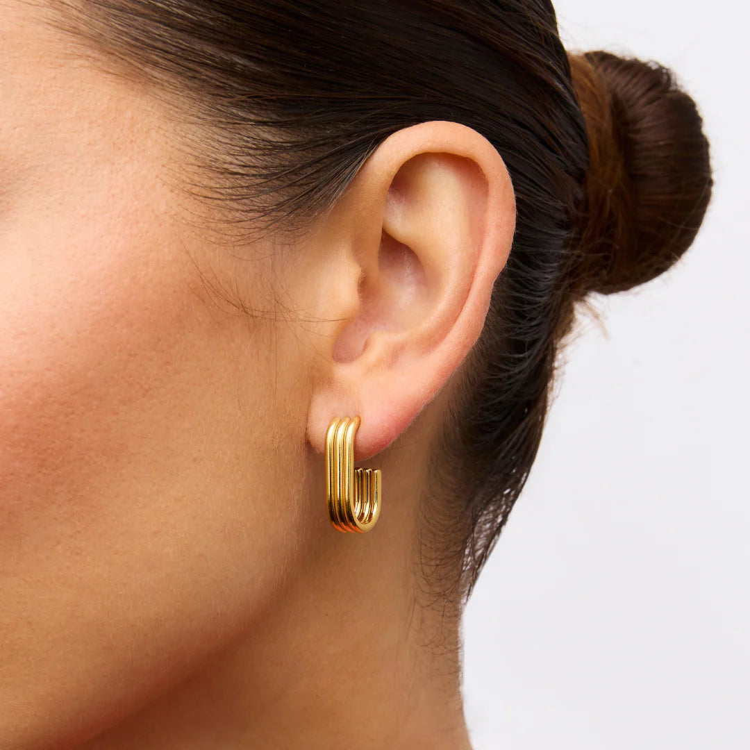Claudia Earrings (Gold)