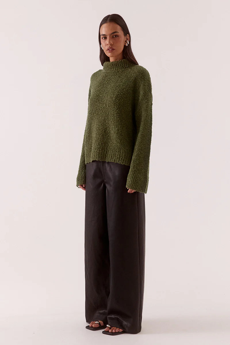 Verse Sweater - Khaki