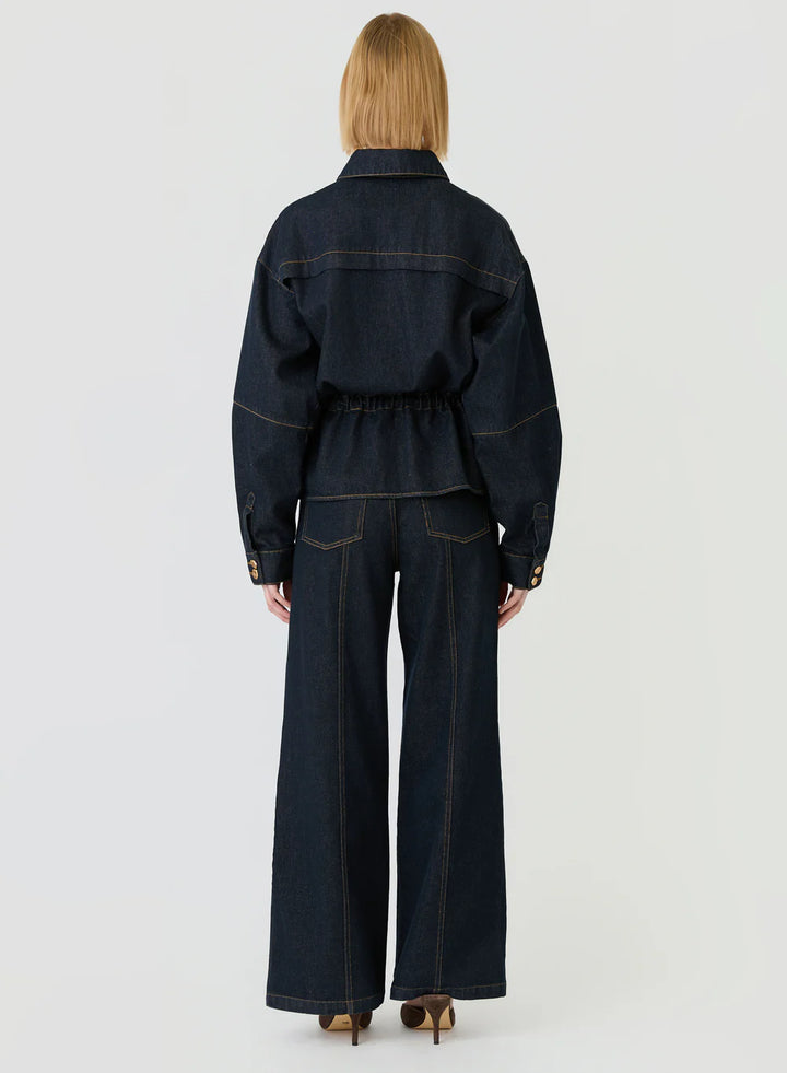 Franca Denim Jacket - Dark Indigo