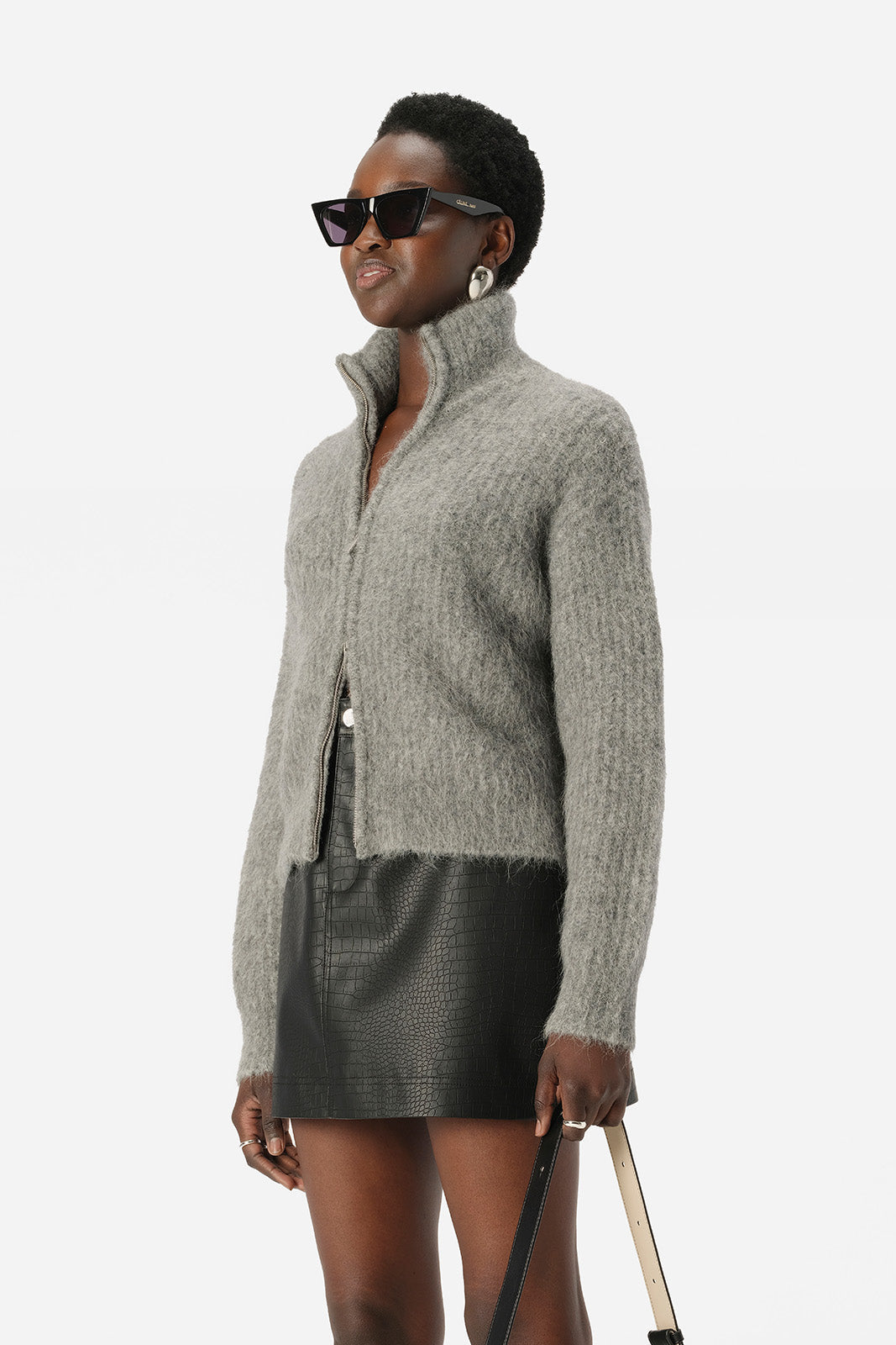 Taylor Knit - Grey Marle