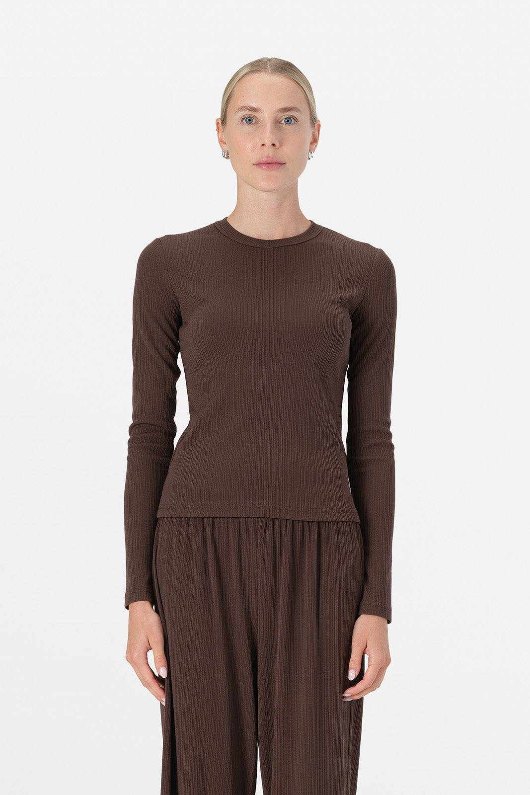 Dalia Top - Chocolate