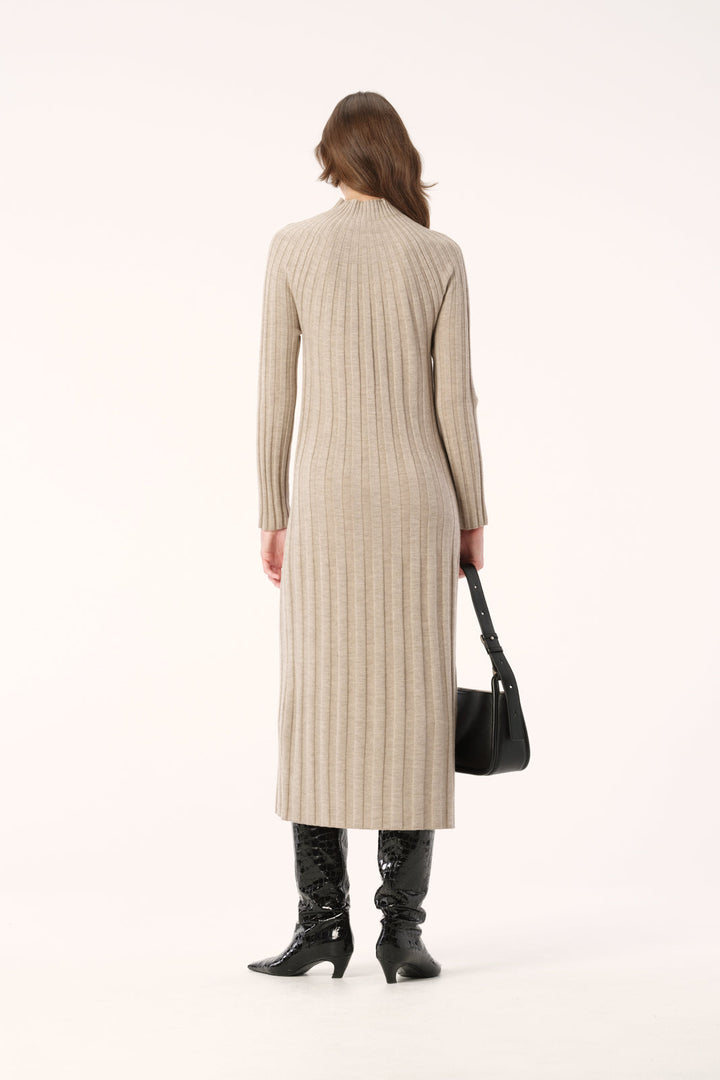 Okani Knit Dress - Sand Marle