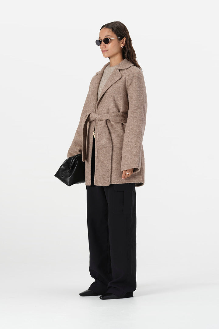 Esther Jacket - Taupe  Marle