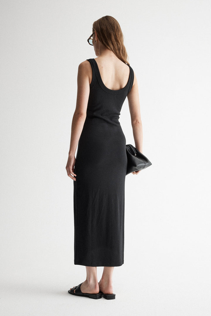 Sienna Tank Dress - Black