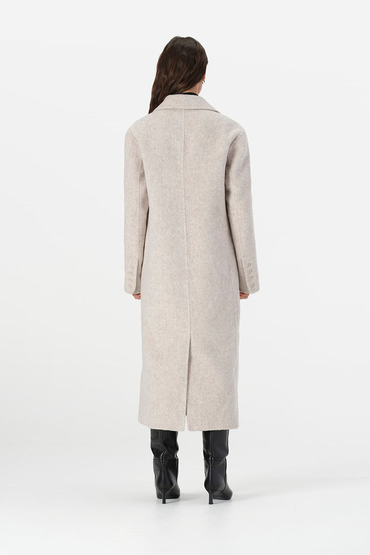 Laurence Coat - Ivory Marle