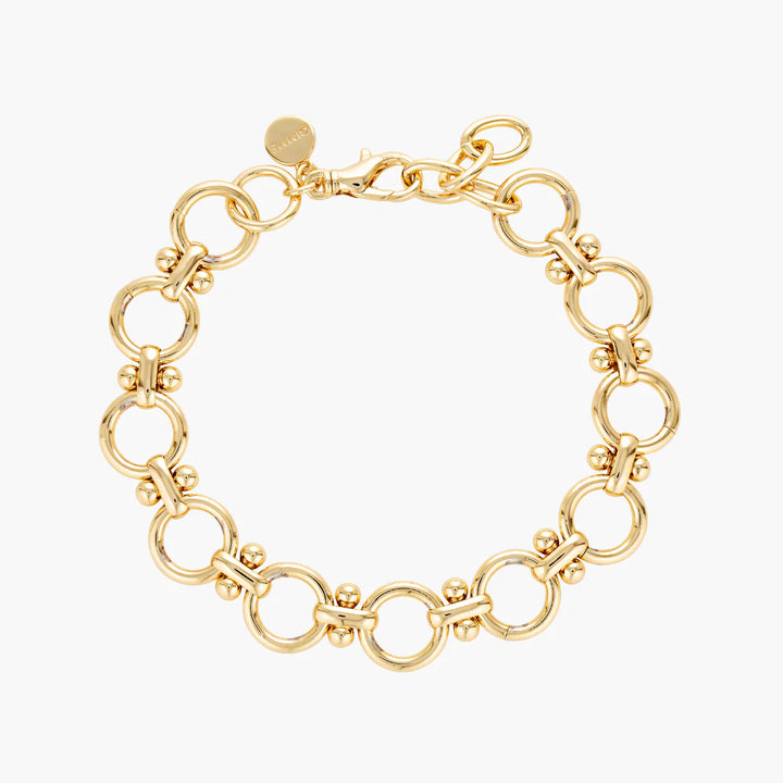 Lulu Circle Bracelet - Gold
