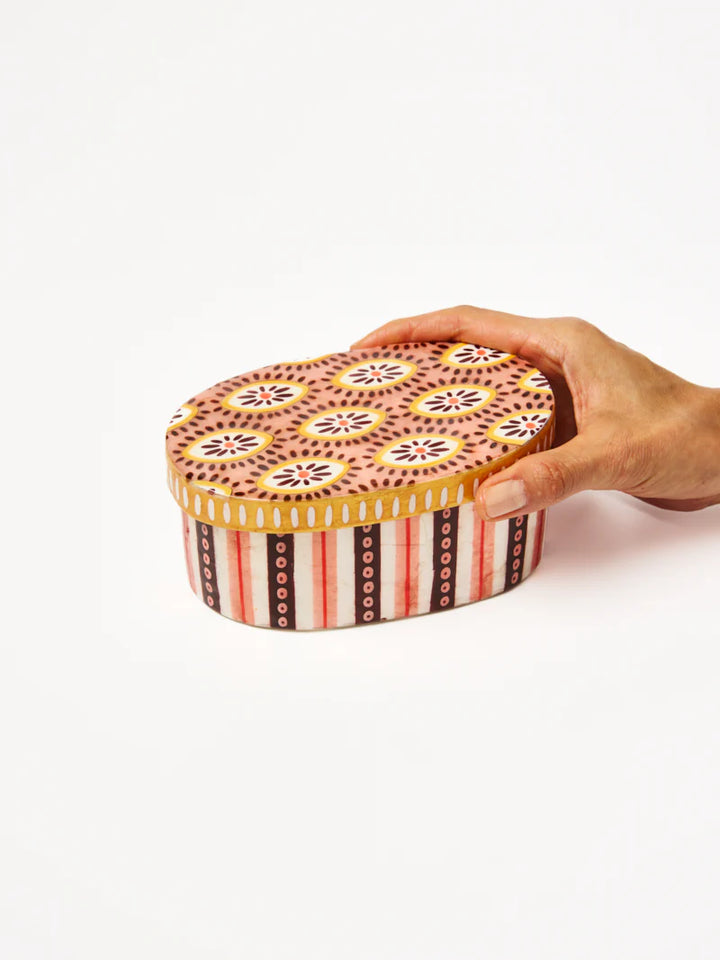 Samira Large Box - Pink Eyes