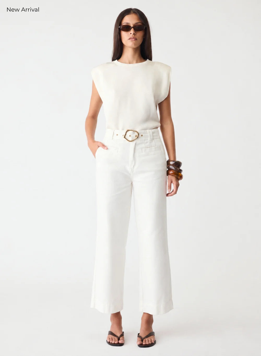Capilla Denim Jeans - Ivory