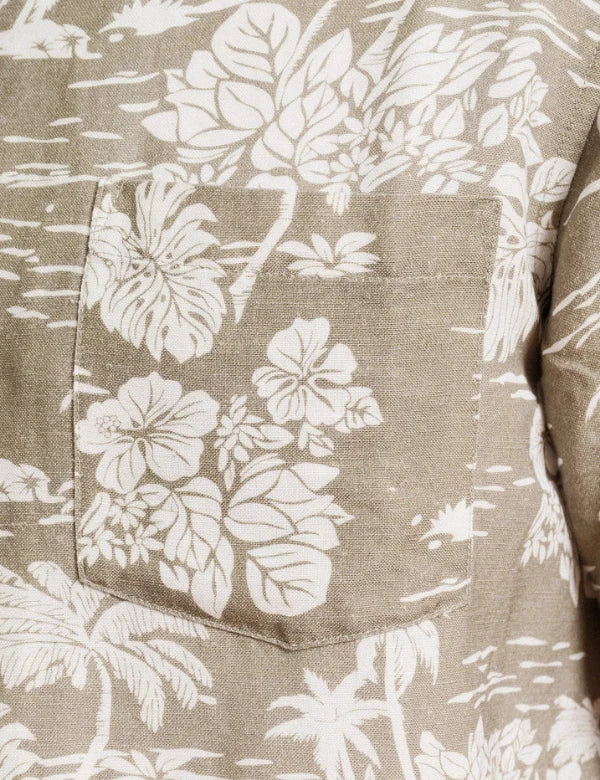 Hilo Hawaiian SS Shirt - Thyme