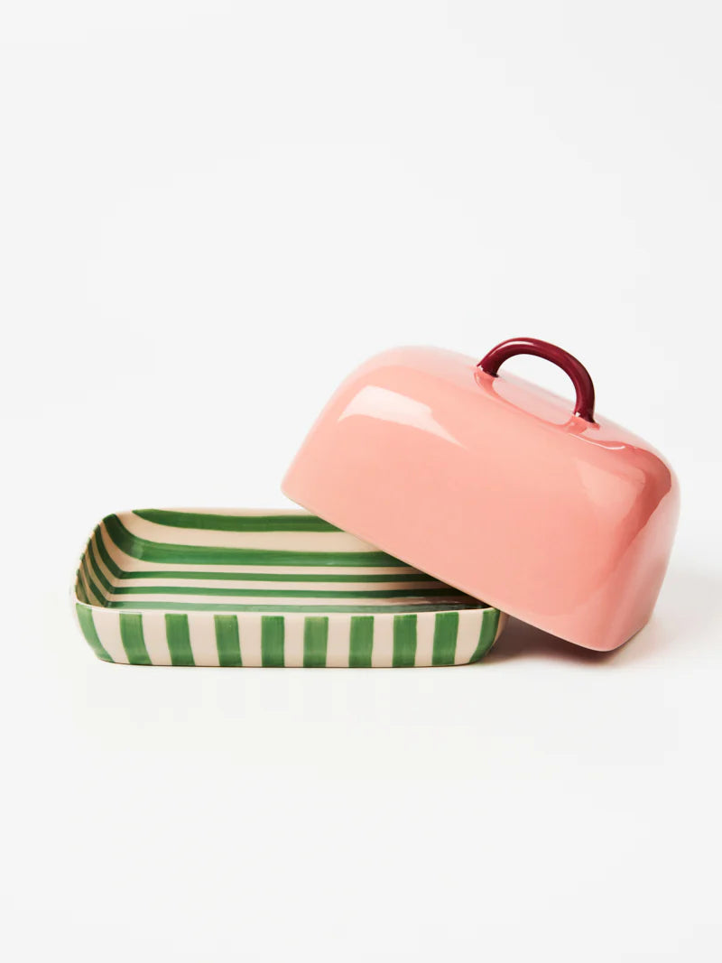 Bloomie Butter Dish - Pink