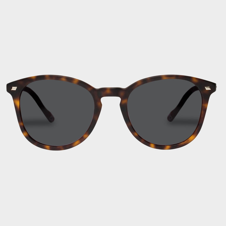 Le Specs Bio Metric Sunglasses in Matte Dark Tort