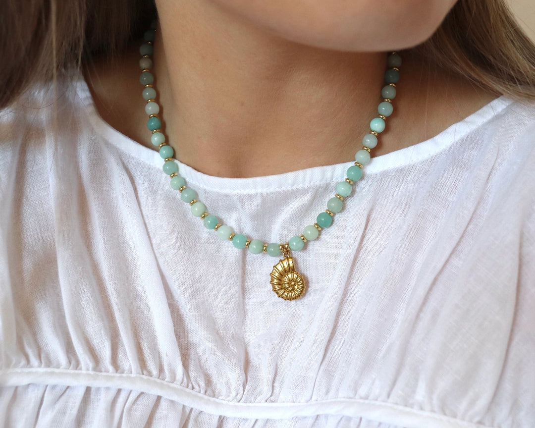 Marine Amazonite Necklace