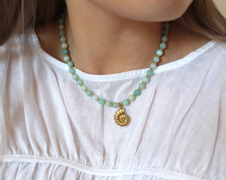 Marine Amazonite Necklace